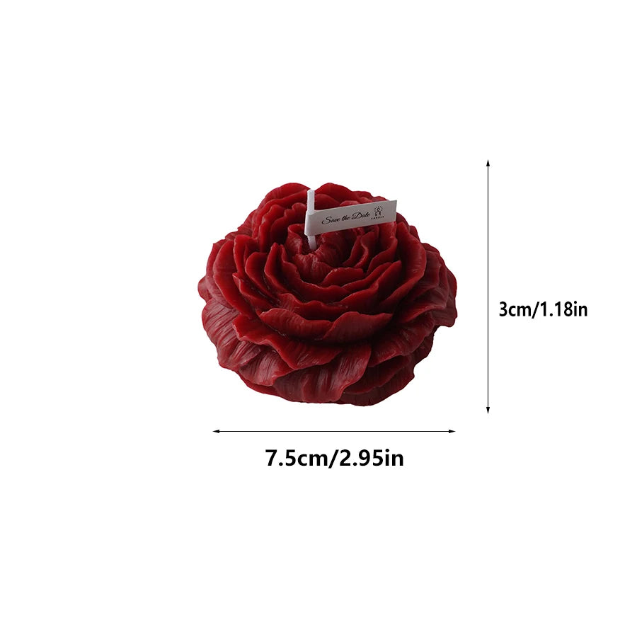 Peony Shaped Aromatherapy Candle