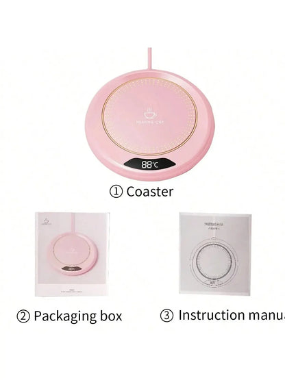 USB Thermostatic Heating Coaster