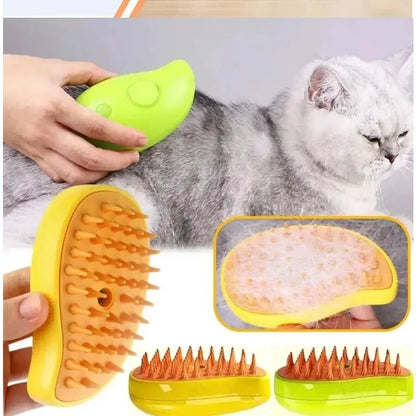 Electric Pet Steam Brush