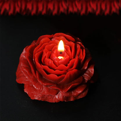 Peony Shaped Aromatherapy Candle