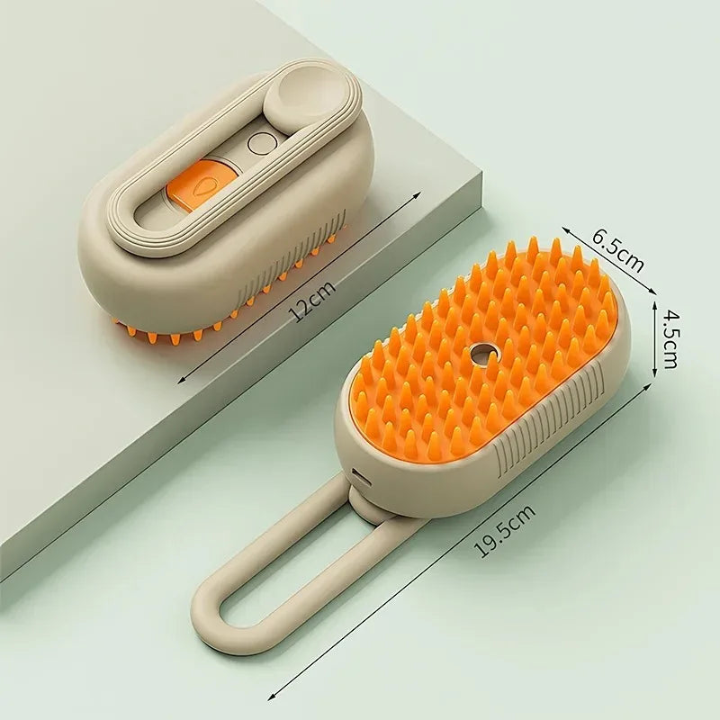 Electric Pet Steam Brush