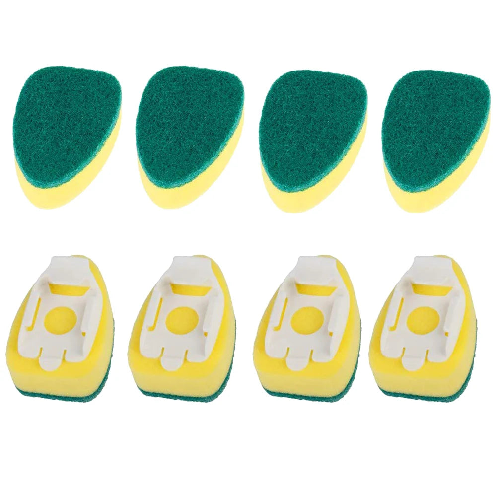 Refillable Dish Wand Scrubber