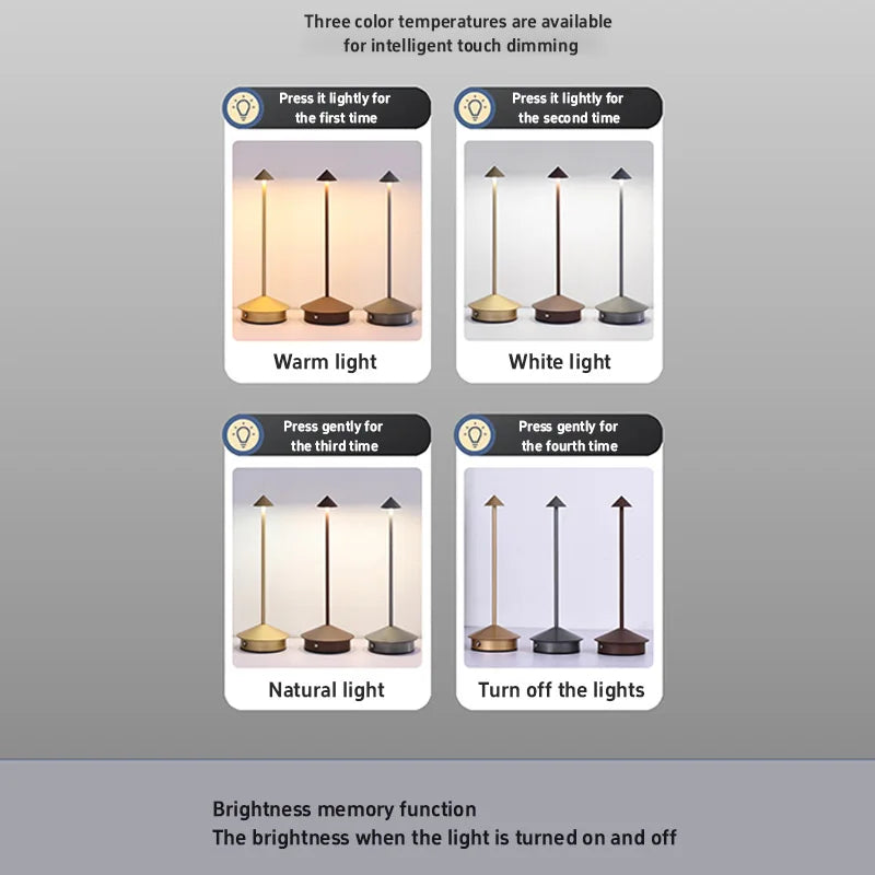Rechargeable Touch LED Lamp